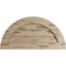 Ekena Millwork Timberthane Pecky Cypress Half Round Faux Wood Non-Functional Gable Vent, Primed Tan, 30"W x 15"H GVURHR30X15DPCPR - alternate 1